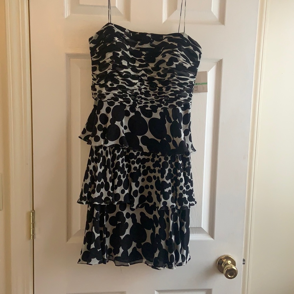 Donna Morgan silk chiffon dress